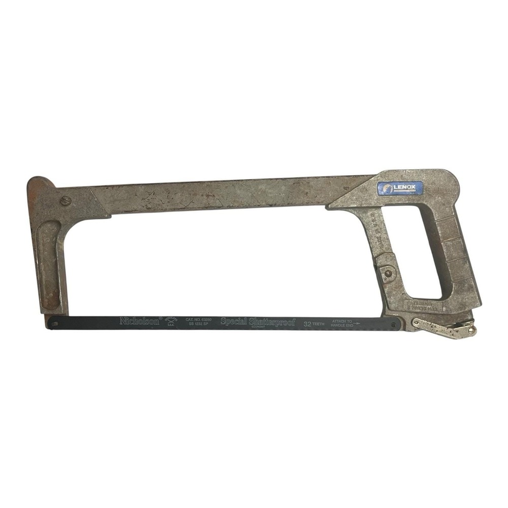 Vintgae Lenox Aluminum High Tension Hack Saw
